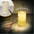 Lumière de bougie - Lampe avec baguettes de contrôle