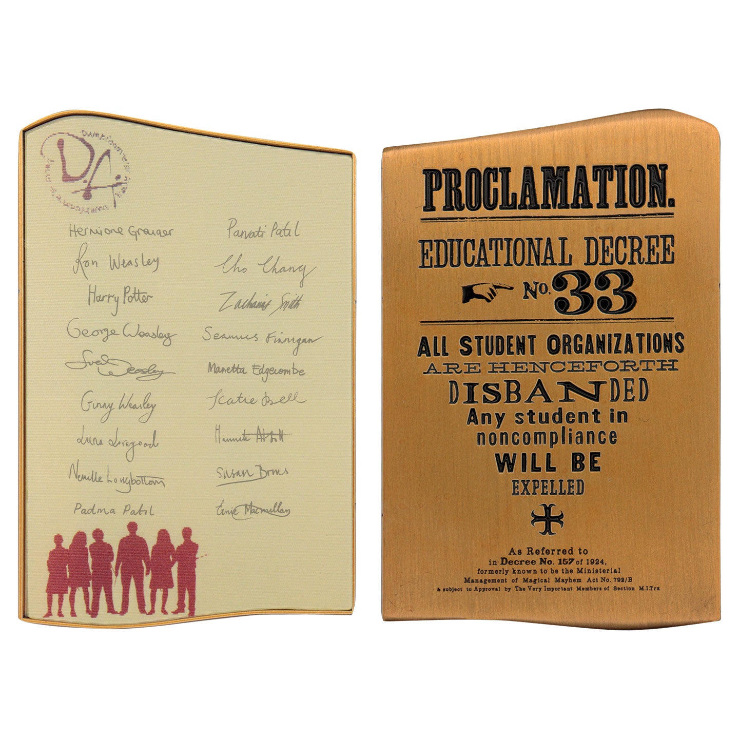 Armée de Dumbledore - Lingot Edition Limitée